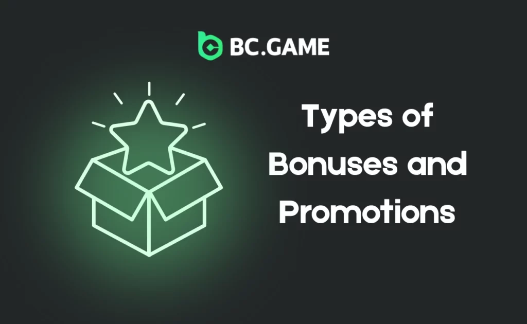 Types of Bonuses and Promotions on bcigra.com