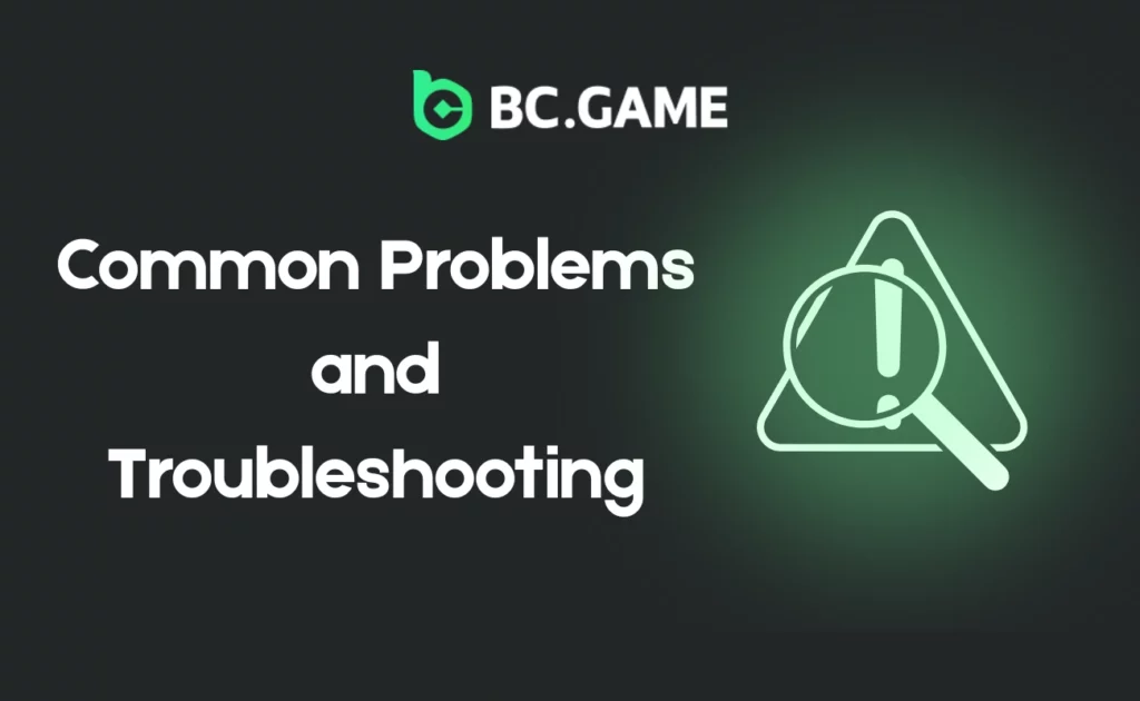 Common Problems and Troubleshooting at BC.Game