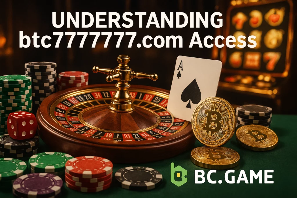 BTC777 Access